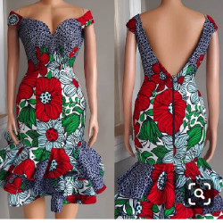 Ladies Ankara gown