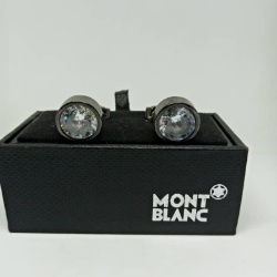 Mont blanc cufflink